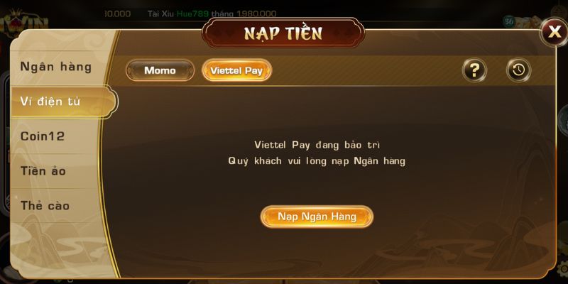 Nạp tiền ví điện tử iwin là gì?