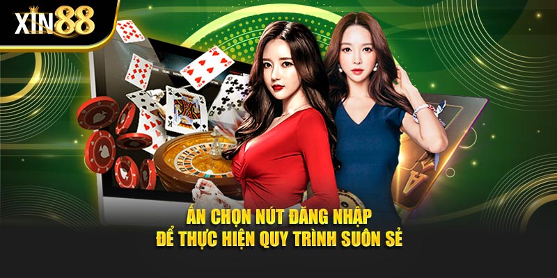 Ấn chọn nút truy cập để thực hiện quy trình suôn sẻ